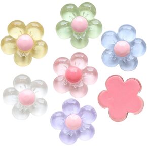 40pcs Slime Charms Cut Set, Resin Charms Bulk for Crafts, 3D Resin Stickers for Big Belly Cups Mugs Stanley Cup, Self Adhesive Art Stickers Decor for Handcraft DIY Hair Accessories Laptop (Color 008)