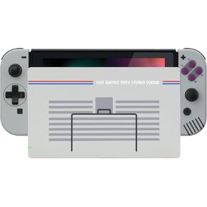 eXtremeRate Classic 1989 GB DMG-01 Joycon Housing Shell (D-Pad Version) with Colorful Buttons for Nintendo Switch, Replacement Faceplate for Nintendo Switch Dock – Joy-Con Dock NOT Included