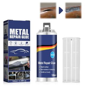 Ganbaro® Casting Repair Glue, High Temperature Resistant Liquid Metal Welding Filler, Metal Repair Glue for Metal Casting Defect (100 g)