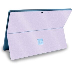 MightySkins Glossy Glitter Skin Compatible with Microsoft Surface Pro 9 (2022) - Solid Lilac | Protective, Durable High-Gloss Glitter Finish | Easy to Apply & Change Styles | Made in The USA