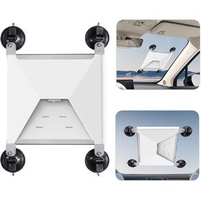 Starlink Mini Mount, Starlink Mini Suction Cup Mount for Car Windows and Sunroof, Strong Suction Accessories Kit for Starlink Mini - Silvery