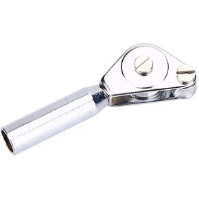Roller Rod Tip Stainless Steel Boat Fishing Trolling Double Roller for GuideFishing Tackle Accessory(6#)