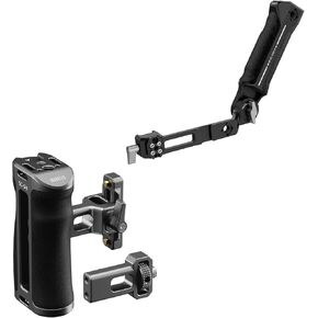 SIRUI Adjustable NATO Clamp Sling Handgrip for DJI Gimbals and Camera Cage Side Handle, NATO and ARRI Installation Options Side Grip Bundle
