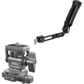 Silicone Sling Handle for DJI RS 3 Mini, RS 3, RS 3 Pro, RS 2, RSC 2, Ronin-S Stabilizer and Camera Monitor Holder with NATO System Mount Bundle