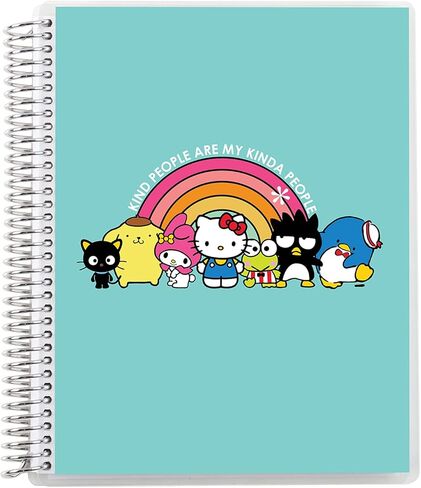 Erin Condren 8.5" X 11" Spiral Bound Productivity Notebook - Kaleidoscope Colorful, 160 Lined Page & To Do List Organizer Notebook, 80Lb Thick Paper, Stickers Included in Saudi Arabia