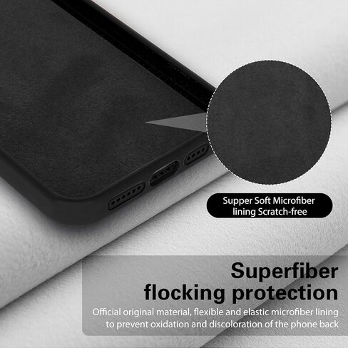Silicone Case for iPhone 13 Pro Max, Compatible with MagSafe, Built-in Magnetic Stand Ring, Industrial Grade Drop Tested Protection Case for iPhone 13 Pro Max, 6.7in, Black in Saudi Arabia