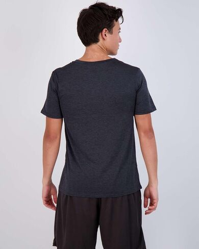 Real Essentials 5 Pack: Men’s V-Neck Dry-Fit Moisture Wicking Active Athletic Tech Performance T-Shirt in Kuwait