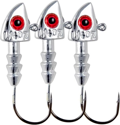 No Alibi - Alien Jig Heads Chrome Series in Saudi Arabia