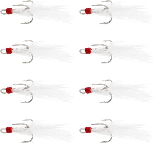 30PCs High-Carbon Steel Treble Fishing Hook Three-Claw Anchor Hook for Freshwater Saltwater Anglers in Saudi Arabia