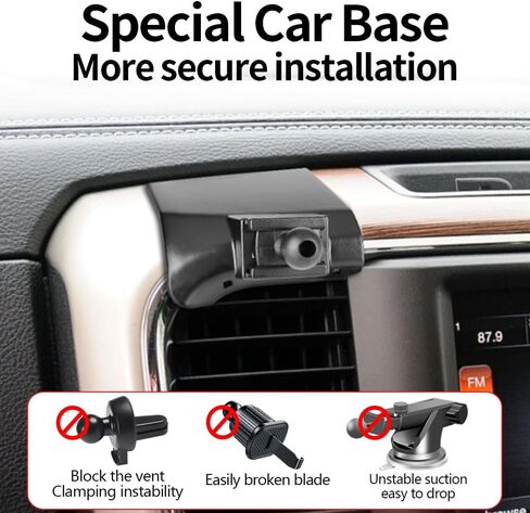 Car Phone Holder for 2013-2018 Ram 1500 2500 3500 Quad Crew Regular Mega Cab Auto Accessories Navigation Bracket Interior Decoration Dashboard Cell Mobile Phone Mount Holders case Accessory in Saudi Arabia
