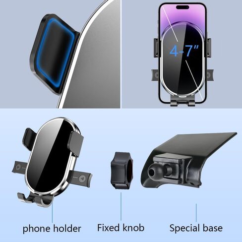 Car Phone Holder for 2013-2018 Ram 1500 2500 3500 Quad Crew Regular Mega Cab Auto Accessories Navigation Bracket Interior Decoration Dashboard Cell Mobile Phone Mount Holders case Accessory in Saudi Arabia