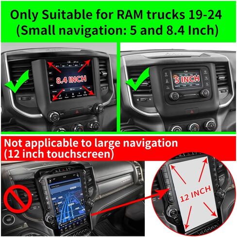 حامل هاتف السيارة لعام 2013-2018 RAM 1500 2500 3500 Quad Crew Mega Mega Mega Auto Austories Bracket Interior Decoration Dasond in Saudi Arabia