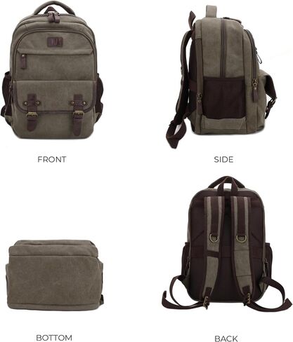 JESSIE & JAMES Alpine CCW Lock and Key For Men Women Outdoors Backpack - Olive in Saudi Arabia