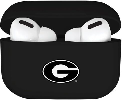 Airpods Case ، University of Georgia Airpods Pro (Gen 1 & 2) / Black (TPU) in Kuwait