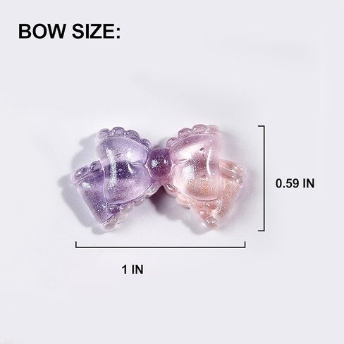 40pcs Slime Charms Cut Set, Resin Charms Bulk for Crafts, 3D Resin Stickers for Big Belly Cups Mugs Stanley Cup, Self Adhesive Art Stickers Decor for Handcraft DIY Hair Accessories Laptop (Color 008) in Kuwait