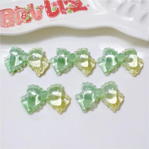 40pcs Slime Charms Cut Set, Resin Charms Bulk for Crafts, 3D Resin Stickers for Big Belly Cups Mugs Stanley Cup, Self Adhesive Art Stickers Decor for Handcraft DIY Hair Accessories Laptop (Color 008) in Kuwait