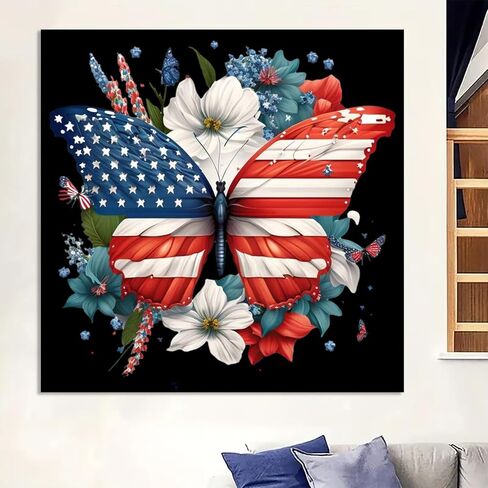 Diamond Painting Kits for Adults Beginners - Butterfly Sun Moon Diamond Art Kits for Adults, Full Drill DIY 5D Diamond Gem Art Dots Painting Crafts Kits for Home Wall Decor 12x12in in Saudi Arabia