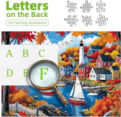 الألغاز للبالغين 500 قطعة من ألغاز الصور المقطوعة في سوق القرية للبالغين من الفواكه الملونة والخضروات 500 قطعة من الألغاز العائلية الصعبة للنساء والرجال وكبار السن مقاس (21 بوصة × 15 بوصة) in Kuwait