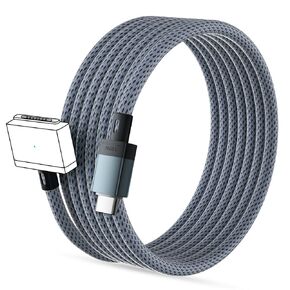 140W USB-C to Magnetic 3 Safe Fast Charging Cable (2 m/6.6 ft) Magnetic 3 Charger Cord Compatible with MacBook Pro (14/16-inch, 2023/2021), MacBook Air (13/15-inch, 2024/2022,2023)(Blue)