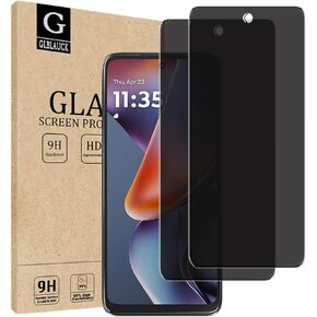 [2 Pack] for Motorola Moto G (2025) Privacy Screen Protector, Anti-Spy 9H Hardness Case Friendly Tempered Glass Screen Protectors for Motorola Moto G (2025)