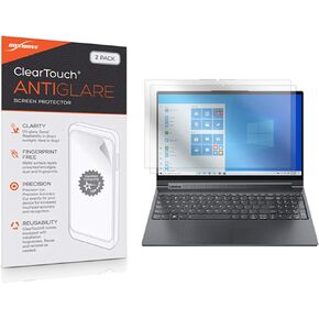 BoxWave Screen Protector Compatible with Lenovo Yoga 9i (15 in) - ClearTouch Anti-Glare (2-Pack), Anti-Fingerprint Matte Film Skin for Lenovo Yoga 9i (15 in)