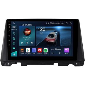 ASURE 10.1 inch Car Stereo Radio Upgrade for Kia Optima K5 JF 2016-2020,8Core 4+64G Android Car GPS Navigation Unit with Wireless Carplay,Android Auto,SWC,1280x800 Touchscreen Multimedia Video Player