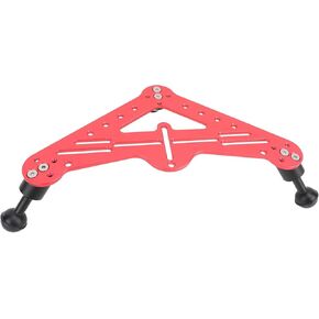 صينية الكاميرا تحت الماء ، جبل غمغال الكاميرا DSLR DSLR Triangular Gimbal Rig Mount ، حفر الغوص تحت الماء لعمل Osmo لكاميرات Akasoek70004k (Red)