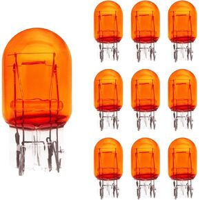 7443 لمبة ضوء الفرامل 10 عبوات، T20 لمبة إضاءة خلفية للسيارات 7443 لمبة مصغرة لمبة عكسية صغيرة، بديلة للسيارات والشاحنات وسيارات الدفع الرباعي in Kuwait