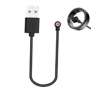 [1-Pack] Smart Ring Charger Cable,Compatible with R02 R03 R06 R08 R09 R10 R11 R11M SR11M R12 BJ02 SRC01 SRC10 Smart Ring Magnetic Charging Cable
