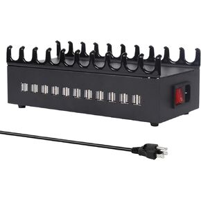 300W USB Charging Station, 22-Port Desktop Fast Charger Station for Multiple Devices, Organizer Charging Dock with Intelligent Protection for iPhone, iPad, Tablets and More