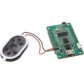 وحدة التعرف على الصوت الذكية الذكية ، لوحة تطوير مكافحة الكلام غير المتصل مع واجهة USB Micro ، بطاقة الصوت USB لمختلف الأجهزة الطرفية ، المرحلات ، مصابيح LED ، PWM Dimming