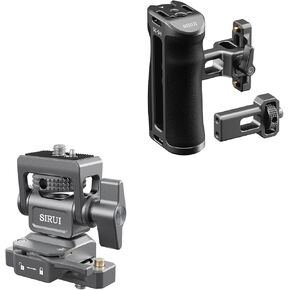 SIRUI Camera Cage Side Handle and Camera Monitor Holder with NATO System Mount