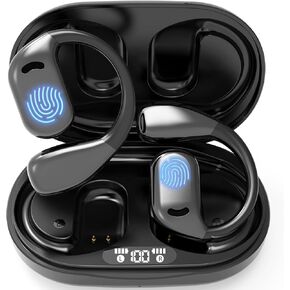 2025 AI Language Translator Earbuds Real Time, OWS Headphone (White)