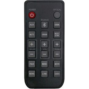 CSS2123 Replace Remote Control Compatible with Philips Sound Bar Home Theater CSS2123 CSS2133 CSS2133B/F7 996510050576 996510054954 996510063326 CSS2123/05 Css2123/12 CSS2123B CSS2123/F7 CSS2123B/F7