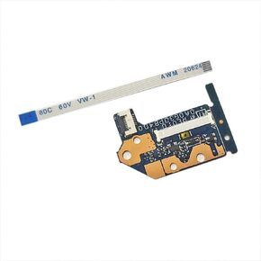 Zahara Power Button Switch Board with Cable for HP OMEN 15-DC DA0G3DPB4D0 / 15-DC0010CA 15-DC0010NR 15-DC0011NR 15-DC0020CA 15-DC0020NR 15-DC0022NA 15-DC0024CL 15-DC0025CA 15-DC0030CA