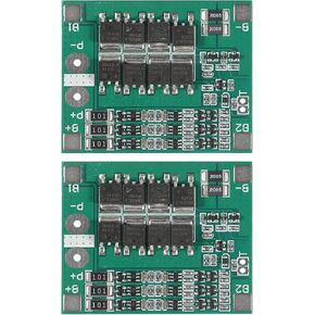2PCS 3S 25A BMS 18650 LI ION LITHIUM LITHIUM BATTERING PCB Board 11.1V 12V 12.6V مع تفريغ الشحن الزائد على الحماية الحالية