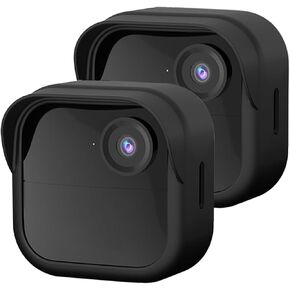 يوفر غطاء الجلد السيليكون للكاميرا لـ Blink Outdoor 4 (Gen 4th) ، حالة السيليكون المضاد للخلع حماية كاملة من الكاميرا ، وملحقات الكاميرا للكاميرا الخارجي ، 2 عبوة