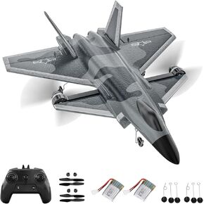 RC Plane J20, Remote Control Airplane, RC Airplane 4 Channel for Beginners Adult with Xpilot Stabilization System & Aerobatic, Brushless Motor, Remote Control Plane Best Gift for Kids