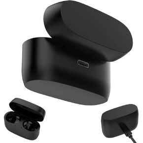 Charging Case for Jabra Elite 5, Replacement Charger Battery Case 590mAh for Jabra Elite 5 (Black)