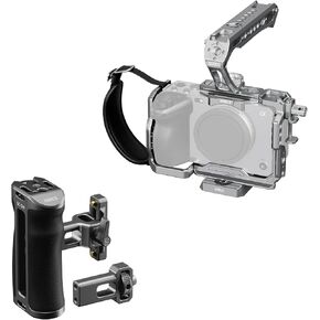 طقم قفص Sirui Camera for Sony FX 3 FX30 مع مقبض أعلى وخيارات تثبيت حلف الناتو و ARRI.