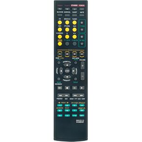ALLIMITY RAV310 WJ40920EX Replace Remote Control Compatible with Yamaha 5.1 Channel Home Theater Receiver WJ40940EX YHT280 YHT-391 RX-V1900 HTR6130 RX-V563 HTR-6140