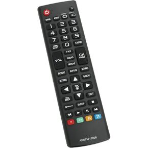 AKB73715608 Replace Remote Control fit for LG LCD TV Plasma HDTV 32LH500B 32LN520B 32LN5300 32LN530B 32LN530B-UA 32LN530BUA