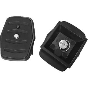 Tripod Quick Release Plate，Secure Locking, Easy to Use for Cameras, DSLRs, and Video Cameras