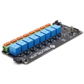8 Channel Relay V1 5V Compatible with Arduino, Raspberry Pi, Rock, ESP32, ESP8266 and Other SBCs and Microcontrollers - (SBC, Case, DIN Rail NOT Included)