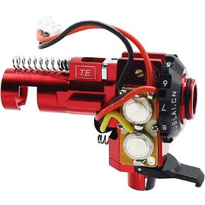 Tactical PRO AEG Hop up Aluminum Chamber LED for M Serie Airsoft Ver.2 Accessory (Red)