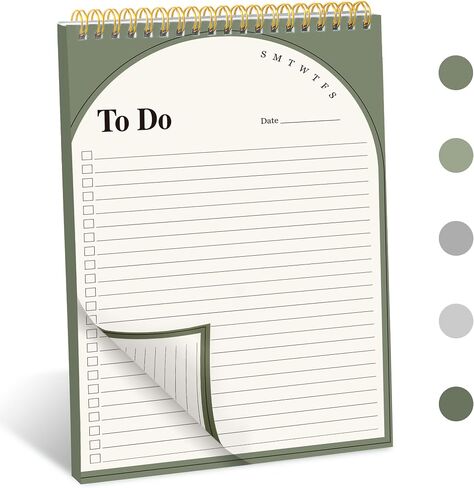 To Do List Notepad - 80 Sheets Daily Planner Notepad To Do List Notebook for Work,5.5" X 8.3" To Do List Planner Organizer with Checklist for Productivity in Saudi Arabia