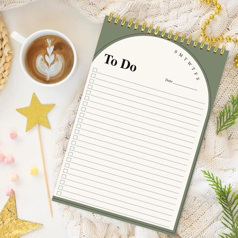 To Do List Notepad - 80 Sheets Daily Planner Notepad To Do List Notebook for Work,5.5" X 8.3" To Do List Planner Organizer with Checklist for Productivity in Saudi Arabia