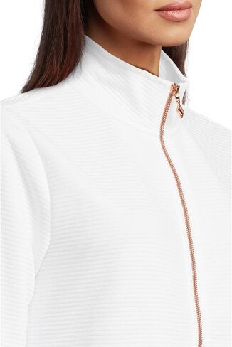 Skechers Women's Gowalk Hoodless Hoodie Shine Scoop Hem Jacket in Saudi Arabia