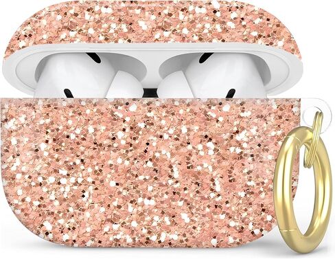 متوافق مع Airpod Pro 2nd/1st Generation Cover مع سلسلة مفاتيح ، علبة سماعات رأس لاسلكية مقاومة للوقاية من Airpod Pro 2023/2022/2019 (Camo America US Flag) in Kuwait