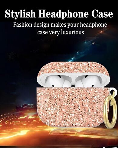 متوافق مع Airpod Pro 2nd/1st Generation Cover مع سلسلة مفاتيح ، علبة سماعات رأس لاسلكية مقاومة للوقاية من Airpod Pro 2023/2022/2019 (Camo America US Flag) in Kuwait